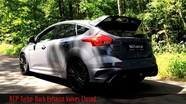 Ford Focus RS mk3 | RCP Turbo-Back Valve Exhaust смотреть онлайн