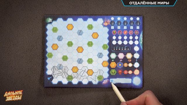 Дальние звёзды — настольная игра  #видеоправила
