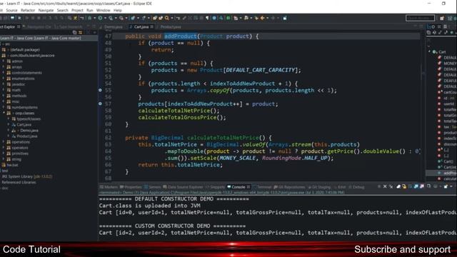 Java - Object Oriented Programming - Basics to Advance ( Java OOP ) | Classes And Objects| Part 2 | смотреть онлайн