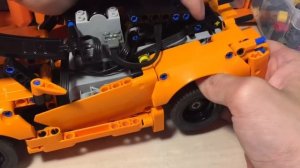 Корвет 42093 из Лего Техник на пульте / Батарейный блок и приёмник / LEGO TECHNIC моторизация