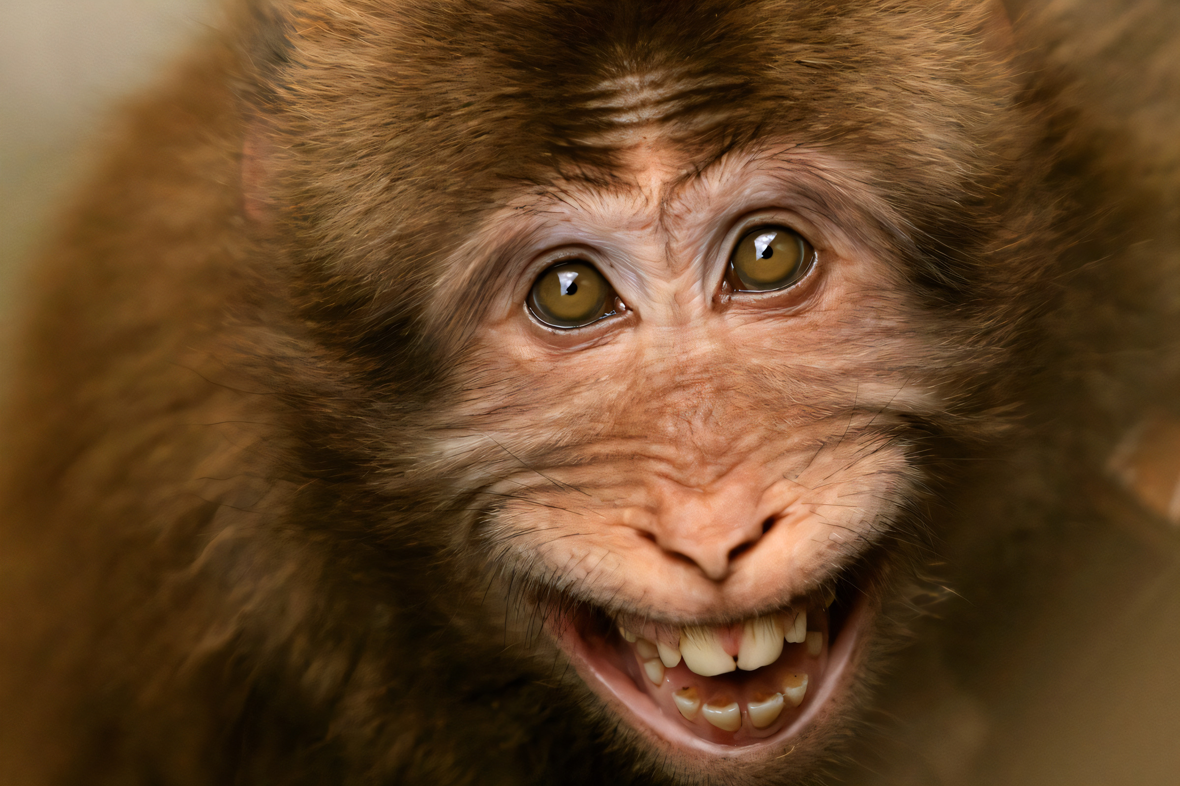 Scary baboon. Обезьяна. Смешные мордашки животных. Веселая обезьяна. Обезьяна улыбается