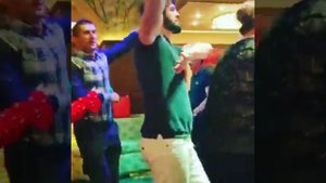 Айшат Гапизова  на свадьбе