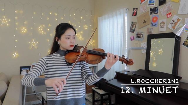 Minuet by L. Boccherini 小步舞曲 Solo 【Suzuki Violin School Volume 2】 смотреть онлайн