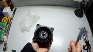 Ступица колеса R14 задняя на питбайк 1.85-14/Wheel hub R14 rear 1.85-14