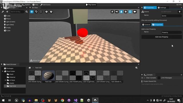 Getting Started with GAME DEV in Cave Engine 0.9.8 | (Tutorial)