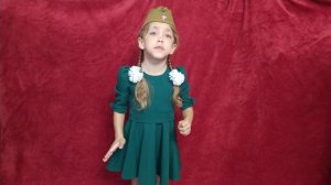 Стихотворение "Михаила Ножкина "Война закончилась" читает Иванова Оля