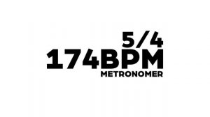 174 BPM Metronome 5/4