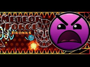 Прохождение уровня Meteor Force by Bronks. Geometry dash