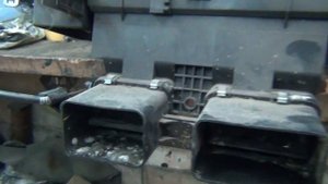 Снятие и разбор печки Mercedes W140