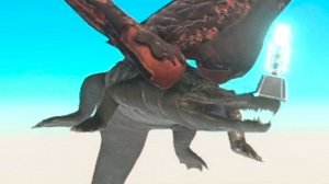 Flying PURUSSAURUS vs EVERY UNIT - Animal Revolt Battle Simulator