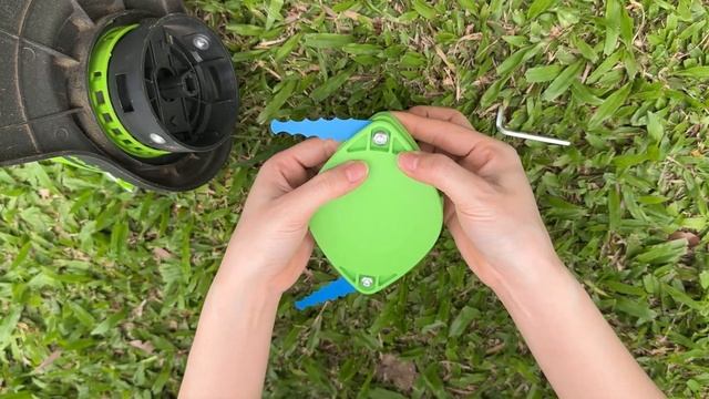 Eyoloty 29242 29082 Trimmer Replacement Spool & Head Blades for Greenworks 24V 40V Trimmer смотреть онлайн