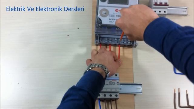3 Fazlı Elektrik Sayacı Ve Kaçak Akım Sigorta Bağlantısı смотреть онлайн