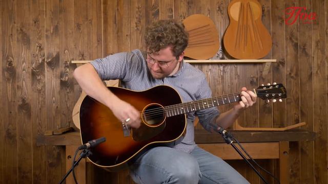 Gibson J45 Sunburst 1952 Restored played by Milo Groenhuijzen | Demo @ The Fellowship of Acoustics смотреть онлайн