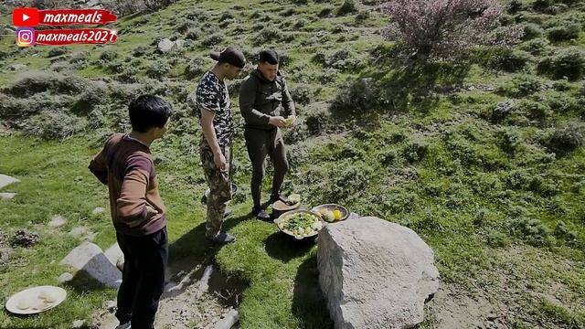 Дымляма по - узбекски в казане! Узбекская кухня!  Необычный рецепт простого блюда!