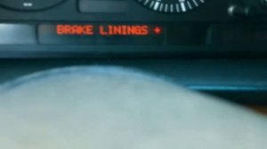 BMW E32 735i Oil Service and Inspection reset | BMW E32 сброс сервисных интервалов