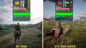 AMD RX 7600 vs GTX 1660 SUPER | Test in 5 Games - 1440p