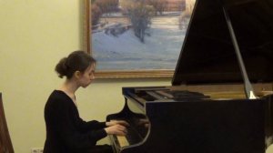 Прелюдия и фуга до диез мажор из 2 тома ХТК И.С. Баха в исполнении Елены Зориной