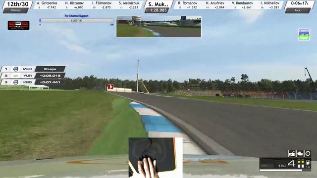 FIA WTCC By Mouse - RACEROOM - TRT-World.ru - Round 3 - Hockenheimring смотреть онлайн