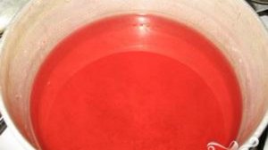 Кисель из красной смородины