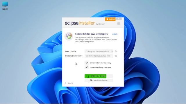 How to Install Eclipse IDE 2022-12 for java on Windows 10/11
