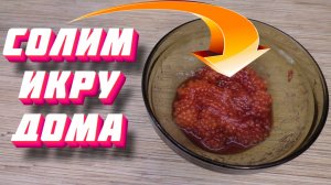 Как быстро посолить икру горбуши - домашний рецепт