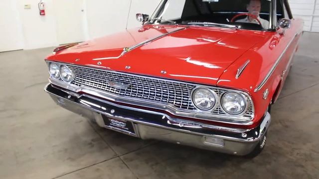 F13421 1963 Ford Galaxie 500 2 Door Hardtop Fastback смотреть онлайн