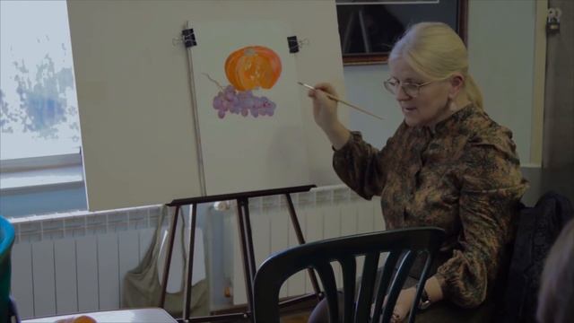 Мастер-класс школы акварели Сергея Андрияки смотреть онлайн