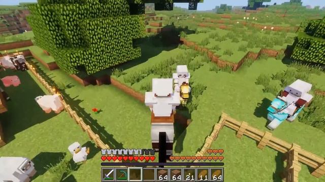 МАЙНКРАФТ ВЫЖИВАНИЕ #18 | ПЕРВОЕ ПУТЕШЕСТВИЕ - НАШЛИ БЕЛЫХ МИШЕК / ВАНИЛЬНОЕ ВЫЖИВАНИЕ В minecraft смотреть онлайн