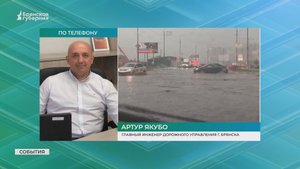 На Брянск за один вечер вылилась почти половина месячной нормы осадков