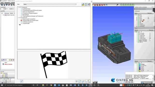 Die CAM Lösungen der CINTEG AG - Automatisierung mit hyperMILL смотреть онлайн