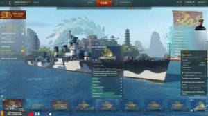 DALIAN! НОВЫЙ ПРЕМ ПАН-АЗИИ С ПУШКАМИ ОТ ЗОРКОГО! ВИДЕОИГРА WORLD OF WARSHIPS