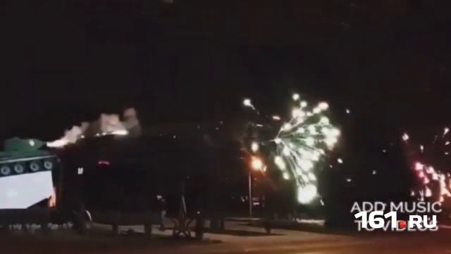 Фейерверк из дула танка смотреть онлайн