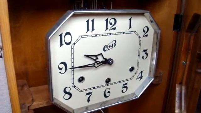 Часы настенные ОЧЗ с четвертным боем 1962г смотреть онлайн