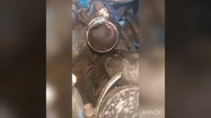 Работа факельной свечи Iveco daily