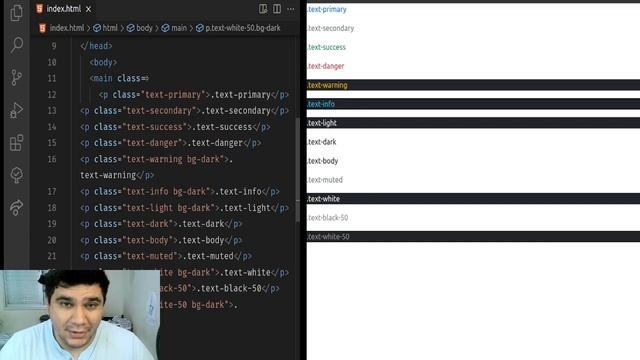 Como usar a classe Color no Bootstrap #05 смотреть онлайн