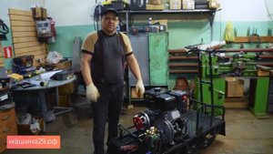 Обслуживание и замена масла реверса мотобуксировщика / мотособаки