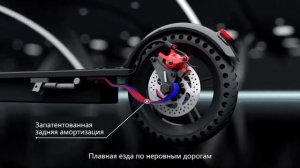 Принцип работы амортизаторов электросамокатов Hulbor