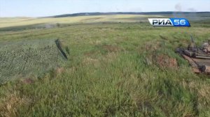 Центр 2015. Оренбургская область. Тоцкий полигон. Танки.