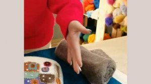 Подготовка валяной сумочки к пришиванию фермуара. Часть 2.