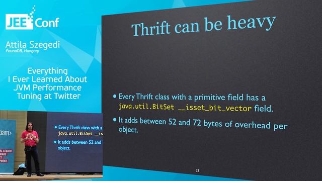 Everything I Ever Learned About JVM Performance Tuning at Twitter (Attila Szegedi, Hungary) смотреть онлайн
