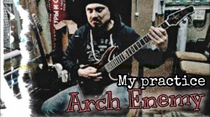 Arch Enemy - War Eternal | guitar cover + backing track | AmpliTube 5 (ENGL Powerball)