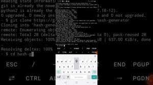 How to install hash genarator in  termux