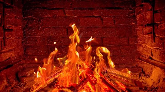 Relaxing Fireplace-fireplace-fireplace cracking sounds смотреть онлайн