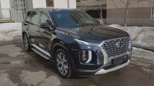 HYUNDAI PALISADE 4WD, 2,2 турбодизель. Тёмно-синий цвет 8 мест с диваном в Москве!