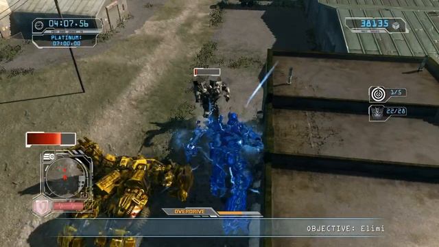 Transformers 2 Revenge Of The Fallen The Game(PC) Autobots East Coast Industrial Part 1 смотреть онлайн