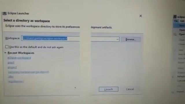 Eclipse setup and  installation in java