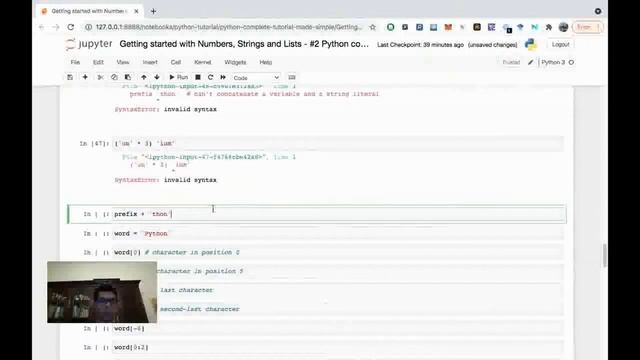 Strings with Python ? смотреть онлайн