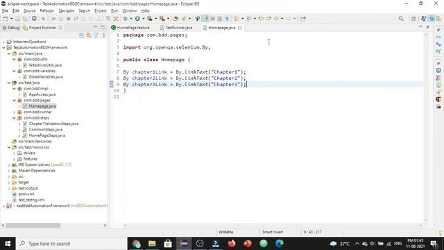 Develop BDD Automation Framework from Scratch | Selenium Java | Implementing Page Object Model BDD