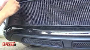 Защита радиатора MITSUBISHI ASX I рестайлинг-2 2017-2019г.в. (Черный) - strelka11.ru