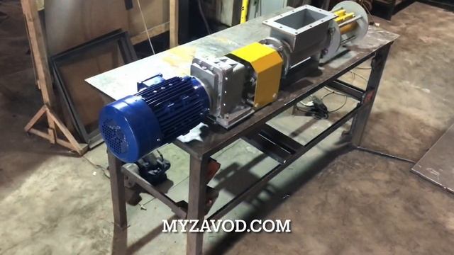 Насос для строительных смесей, красок и других / Construction pump for building mixtures, paints et